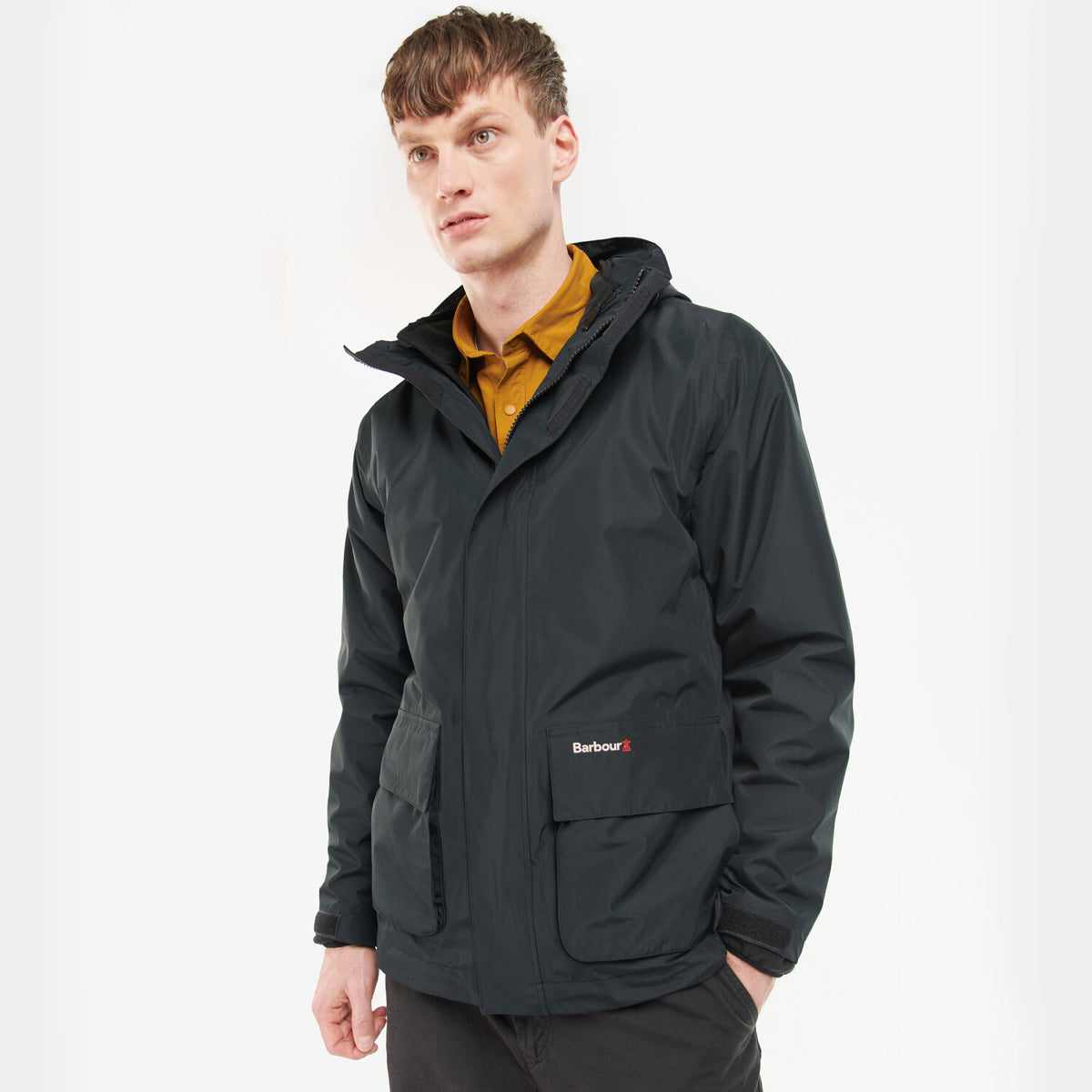 Barbour Tripple Dry Waterproof Men's Jacket | Black