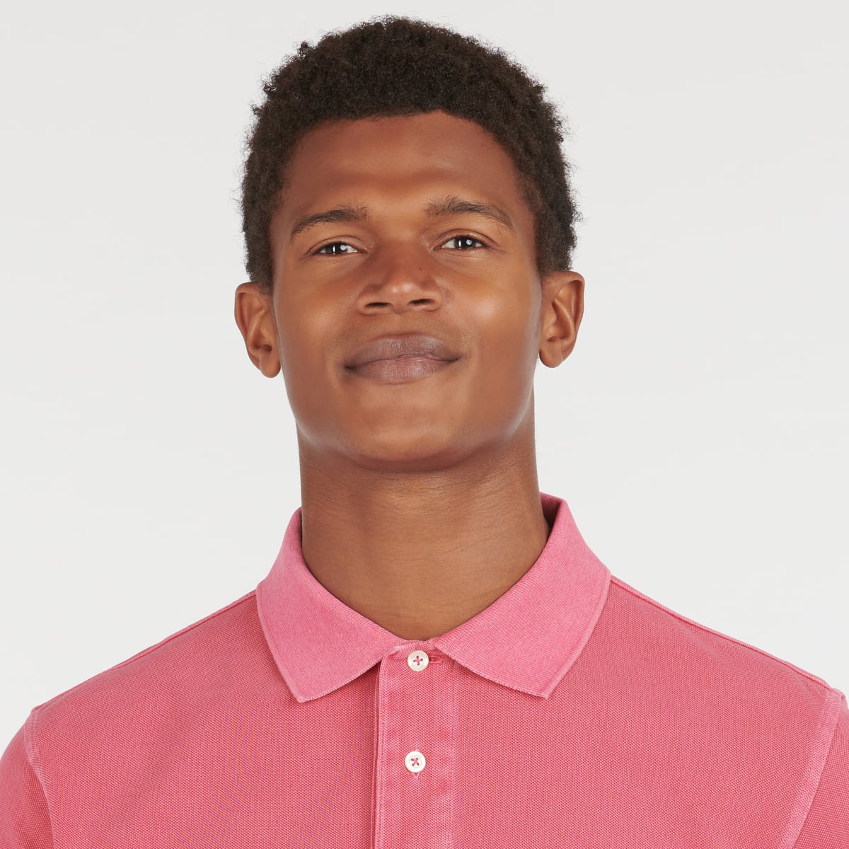 Barbour Washed Sports Polo | Fuscia