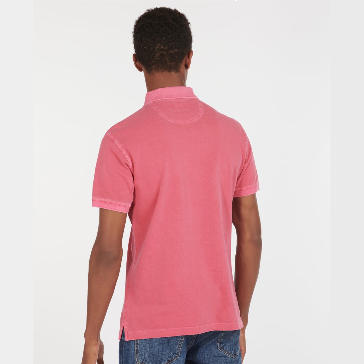 Barbour Washed Sports Polo | Fuscia