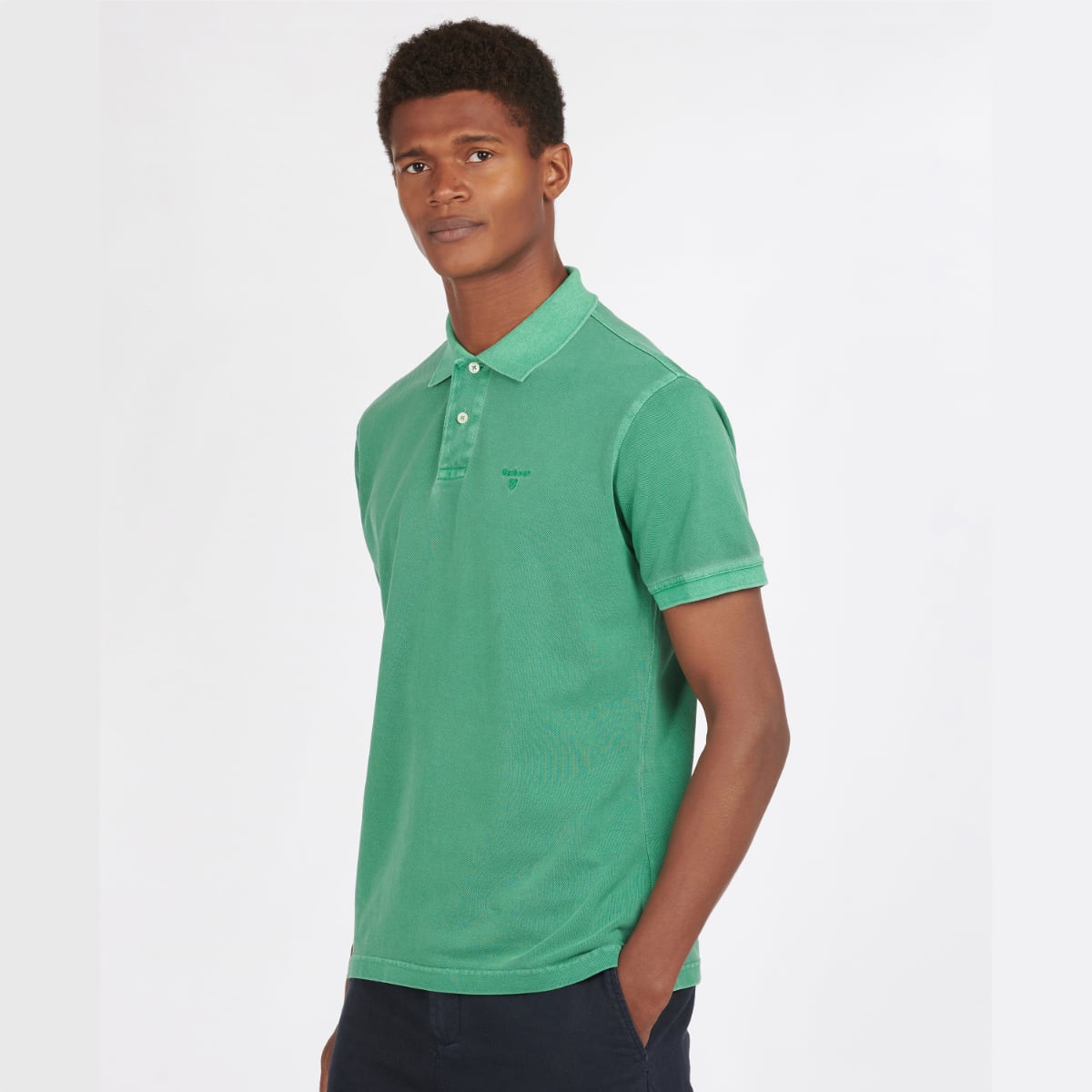 Barbour Washed Sports Polo | Turf