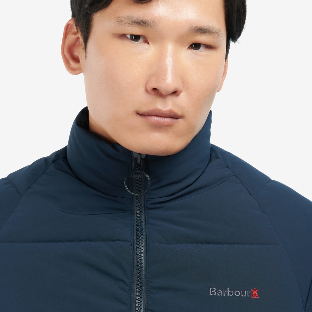 Barbour Weir Baffle Insulated Men's Jacket | Navy