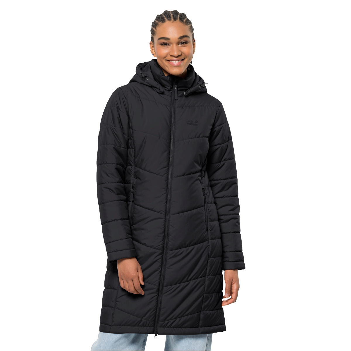 Jack Wolfskin North York Insulated Women's Coat | Black