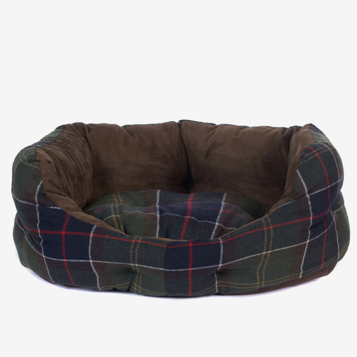 Barbour Luxury Dog Bed 24 Inch  | Classic Tartan
