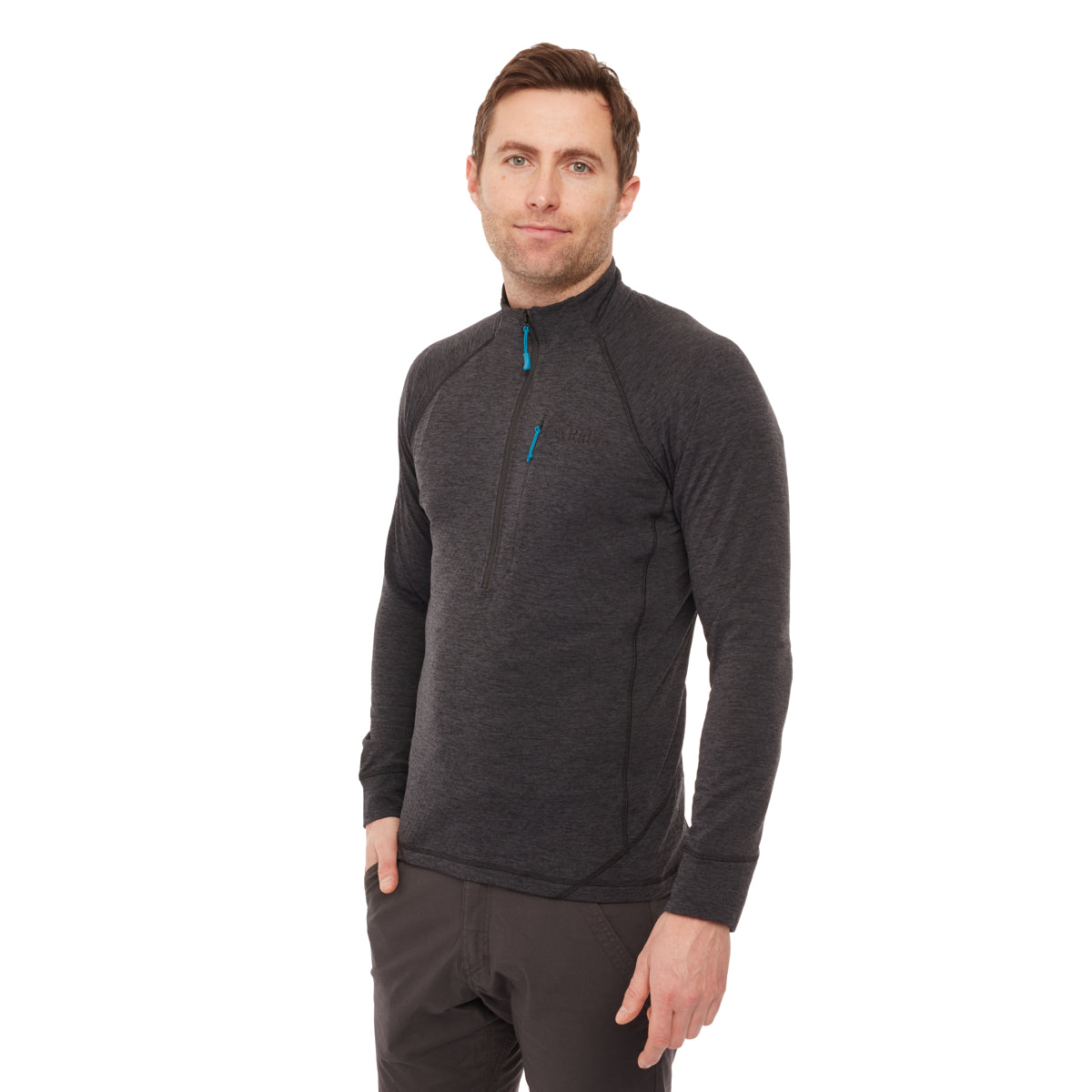 Rab Nexus Pull-On Fleece Men's Top | Black (AW22)