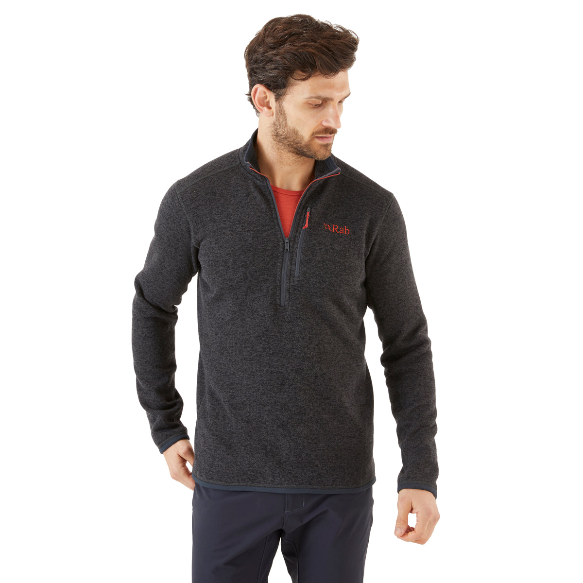 Rab Quest Pull-On Fleece Men's Jacket | Anthracite