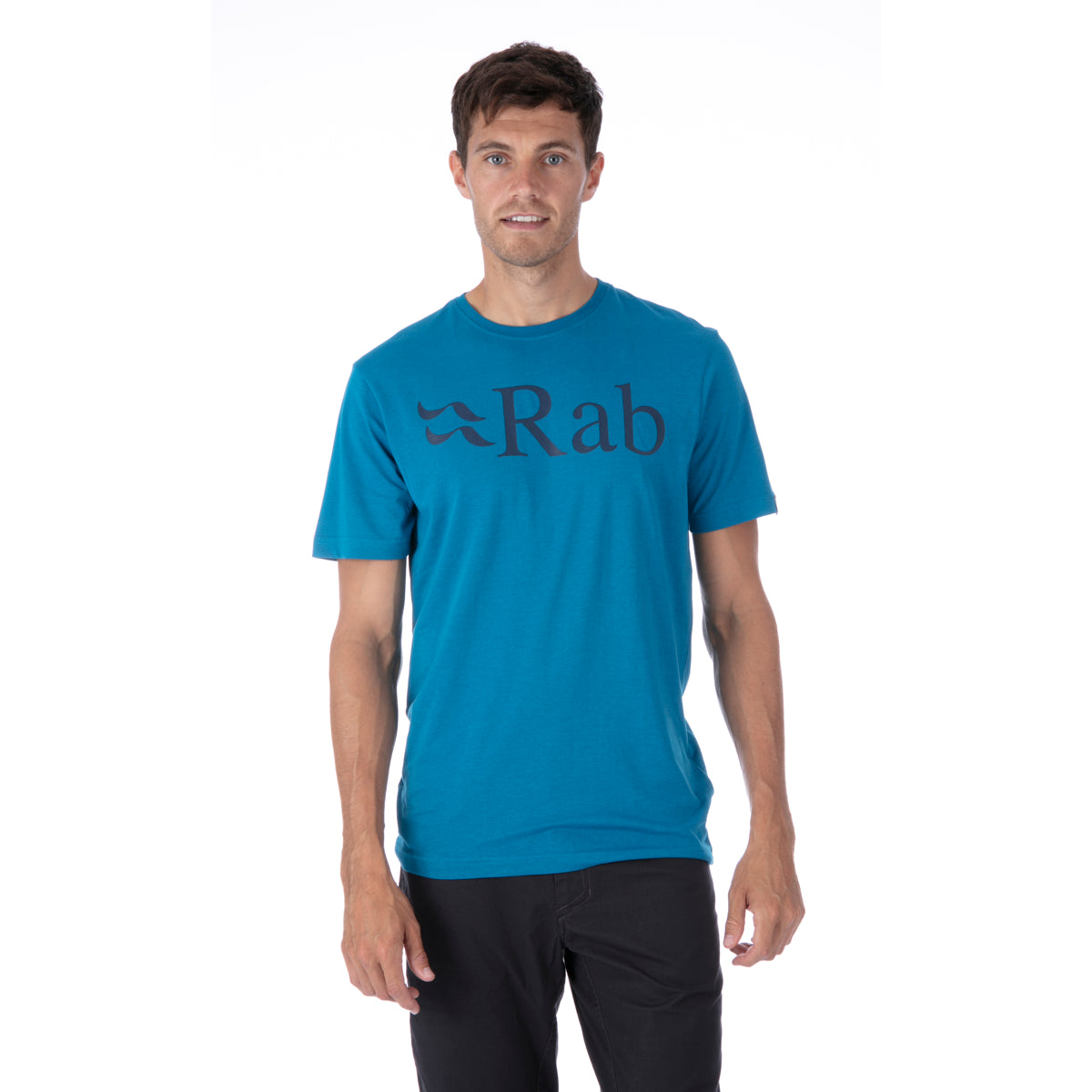Rab Stance Logo Men's T-Shirt | Azure