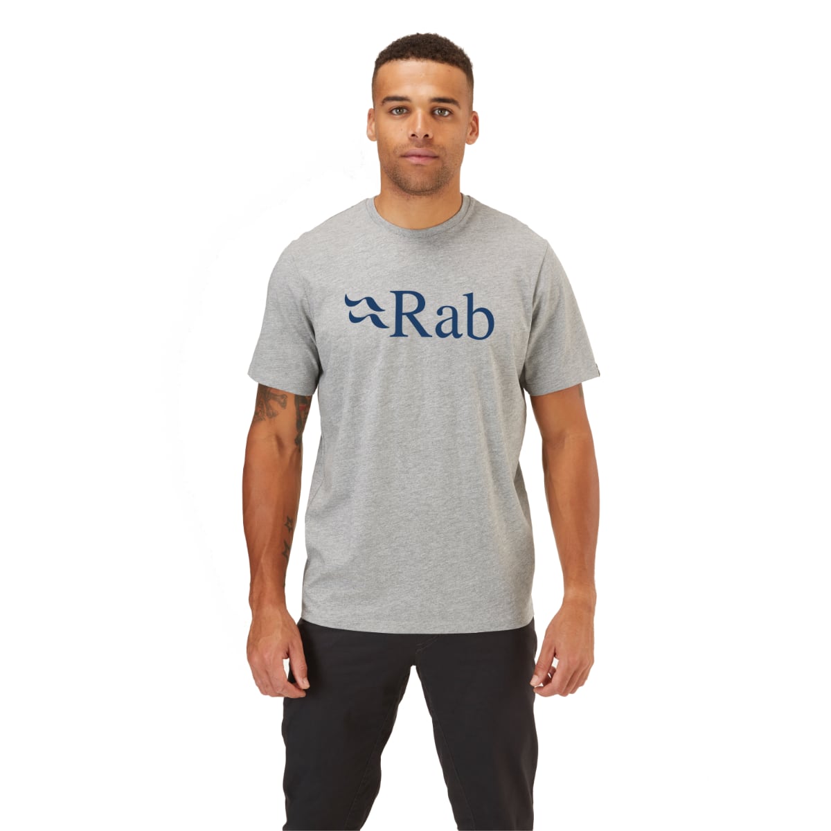 Rab Stance Logo Men's T-Shirt | Grey Marl