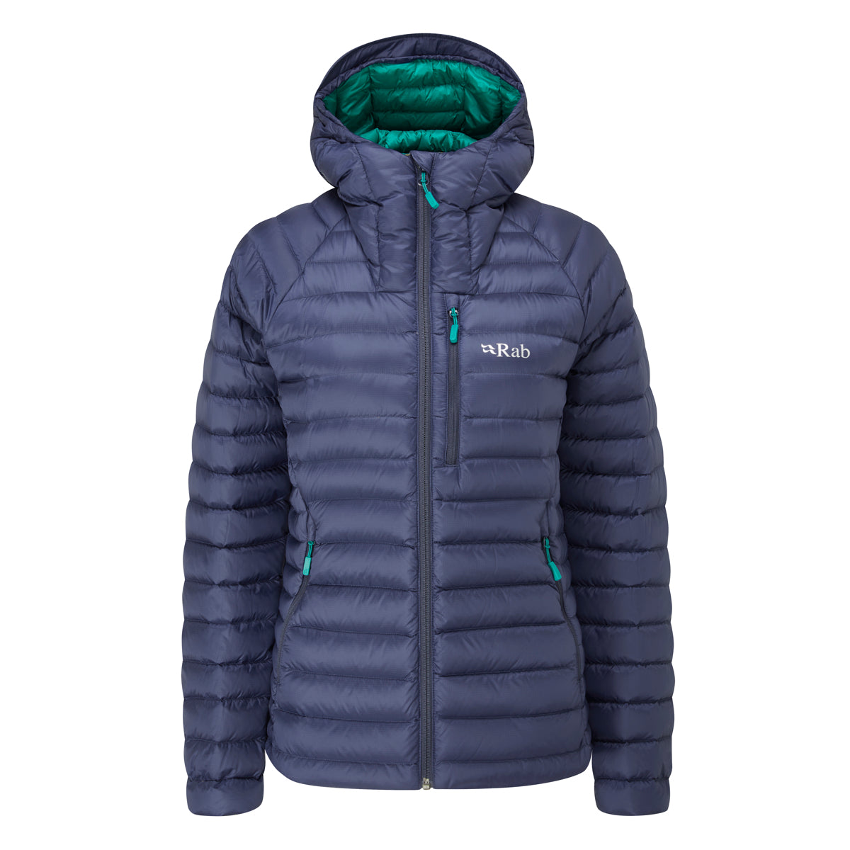 Rab Microlight Alpine Insulated Women's Jacket | Deep Ink (Atlantis trim)