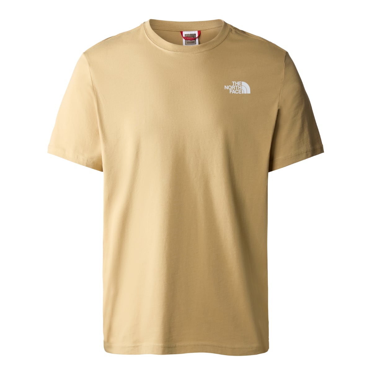 The North Face Red Box Men's T-Shirt | Khaki Stone