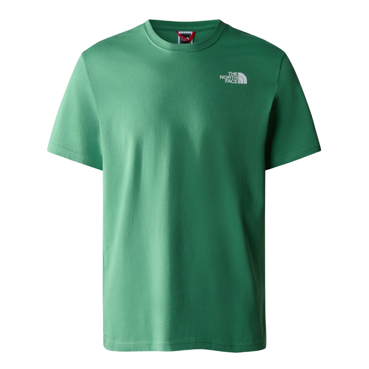 The North Face Red Box Men's T-Shirt | Deep Grass Green