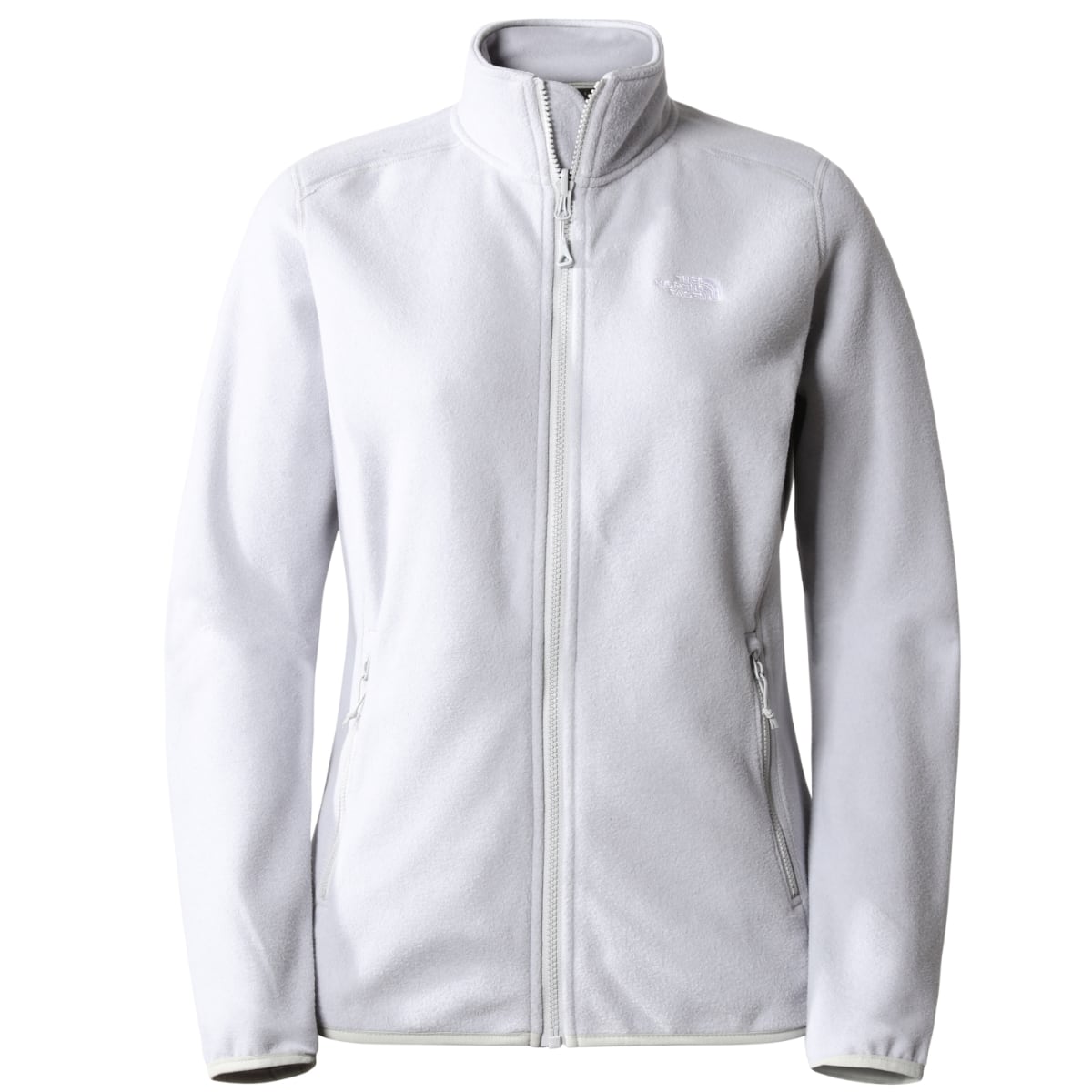 The North Face 100 Glacier Full Zip Fleece Women's Jacket | TNF Light Grey Heather