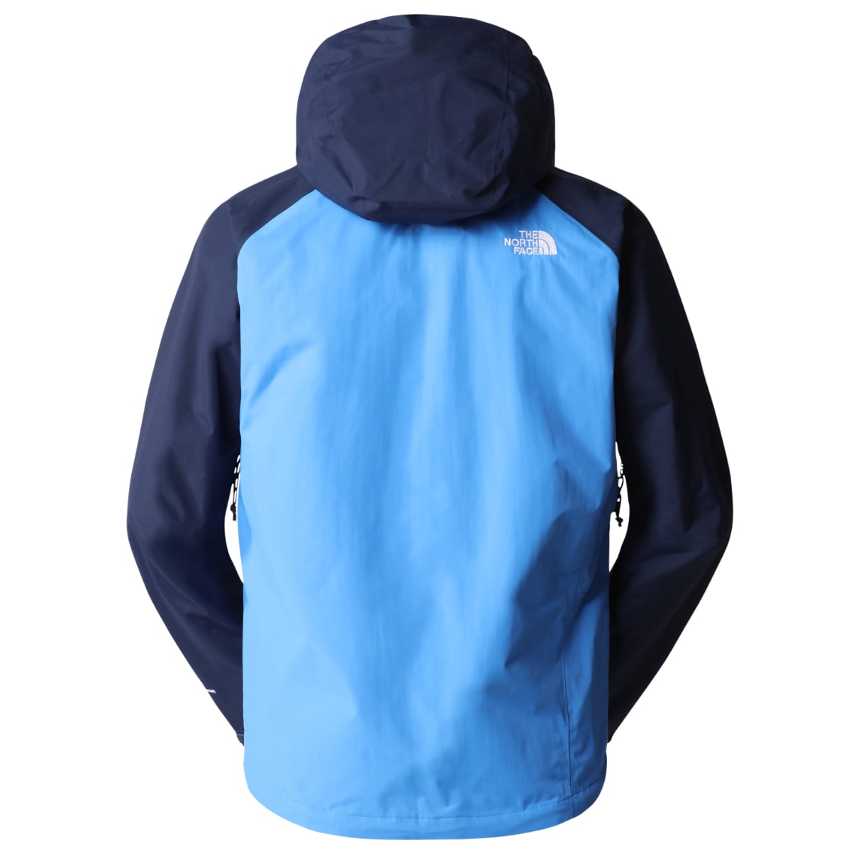 The North Face Stratos Waterproof Men's Jacket | Super Sonic Blue-Fiery Red-Summit Navy