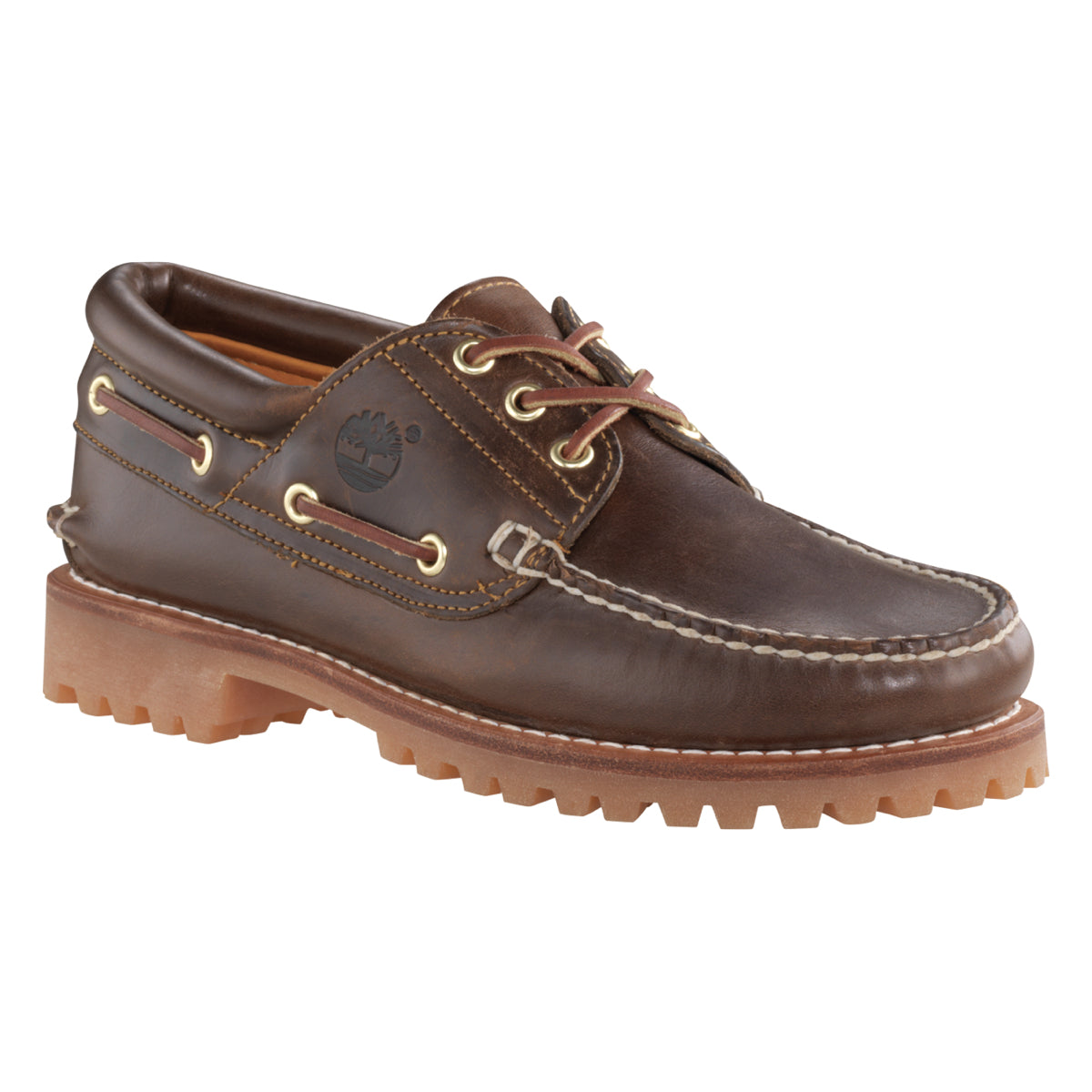 Timberland Authentic 3-Eye Boat Shoe Men's | Brown (Model TB 030003214)