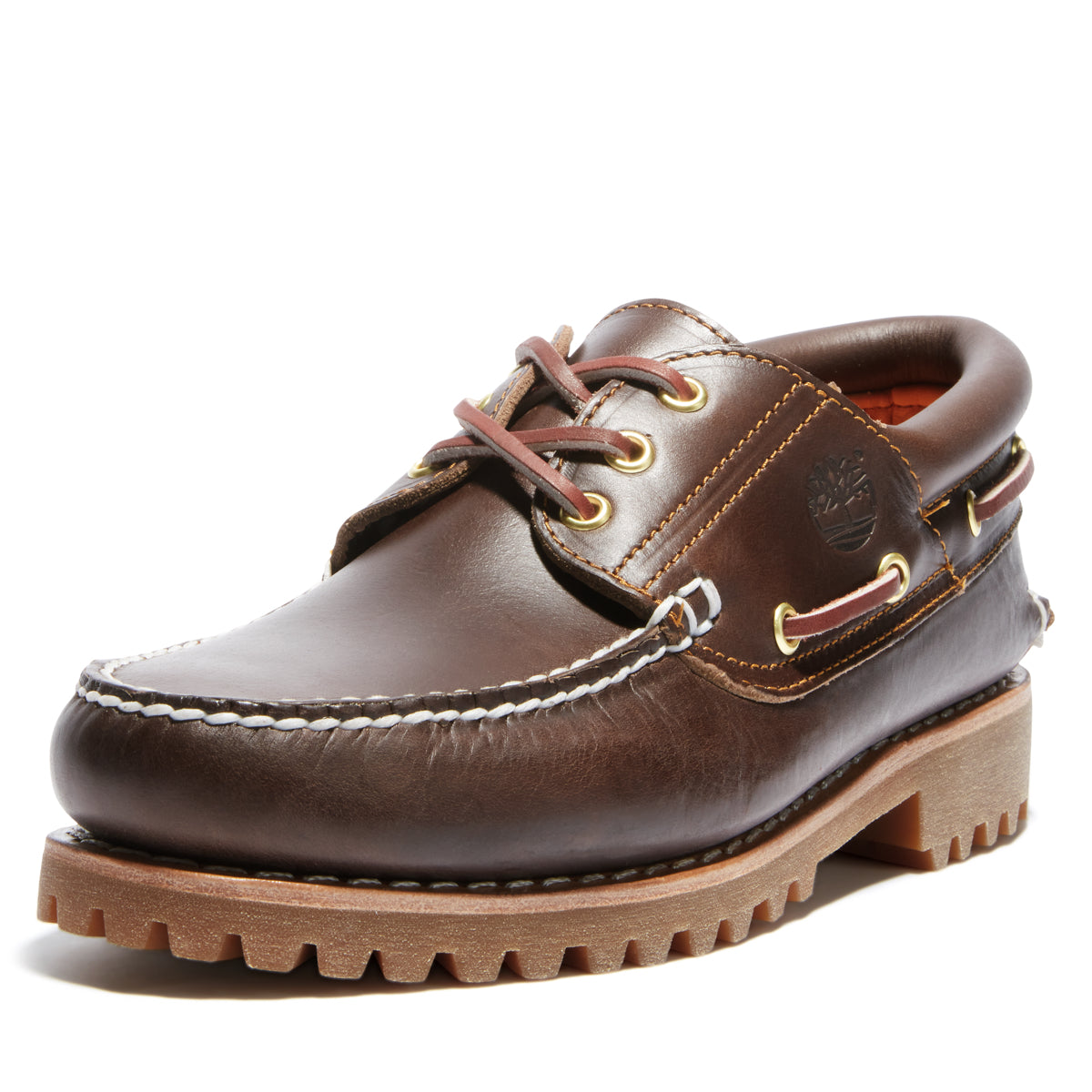 Timberland Authentic 3-Eye Boat Shoe Men's | Brown (Model TB 030003214)