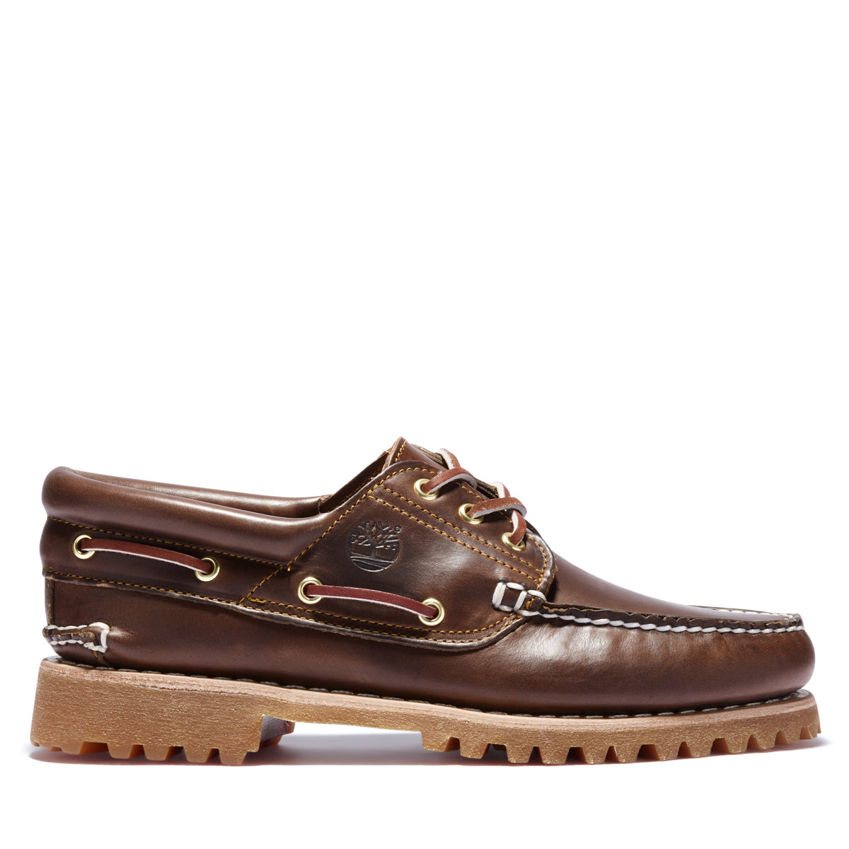 Timberland Authentic 3-Eye Boat Shoe Men's | Brown (Model TB 030003214)