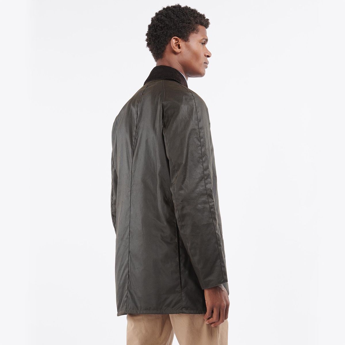 Barbour Beausby Men's Waxed Jacket | Olive