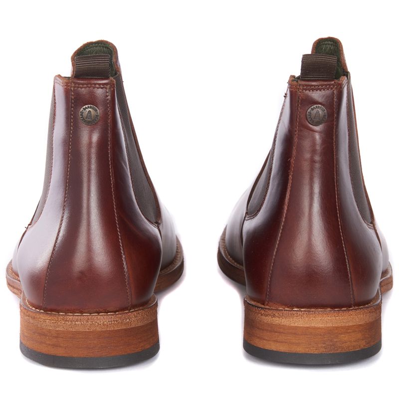 Barbour Bedlington Men's Chelsea Boots | Mahogany