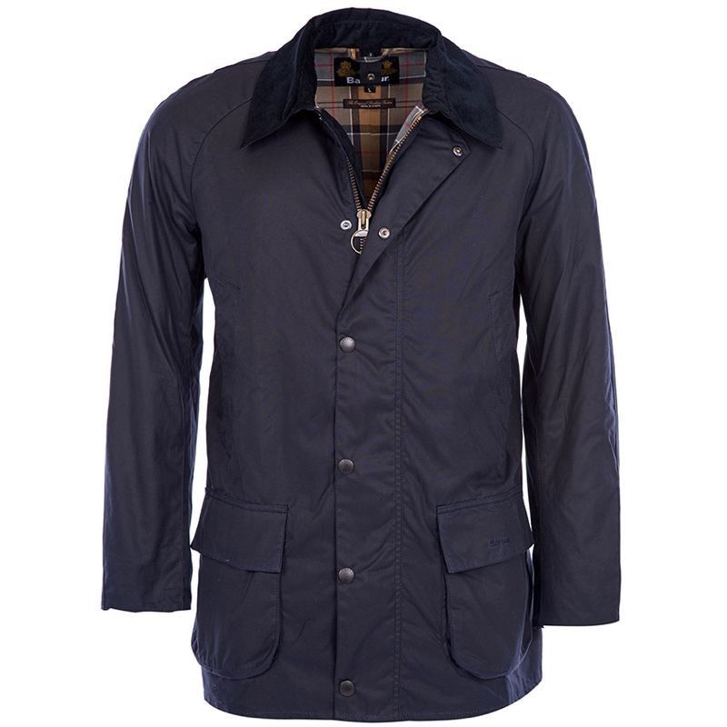 Barbour Bristol Men's Waxed Jacket | Navy