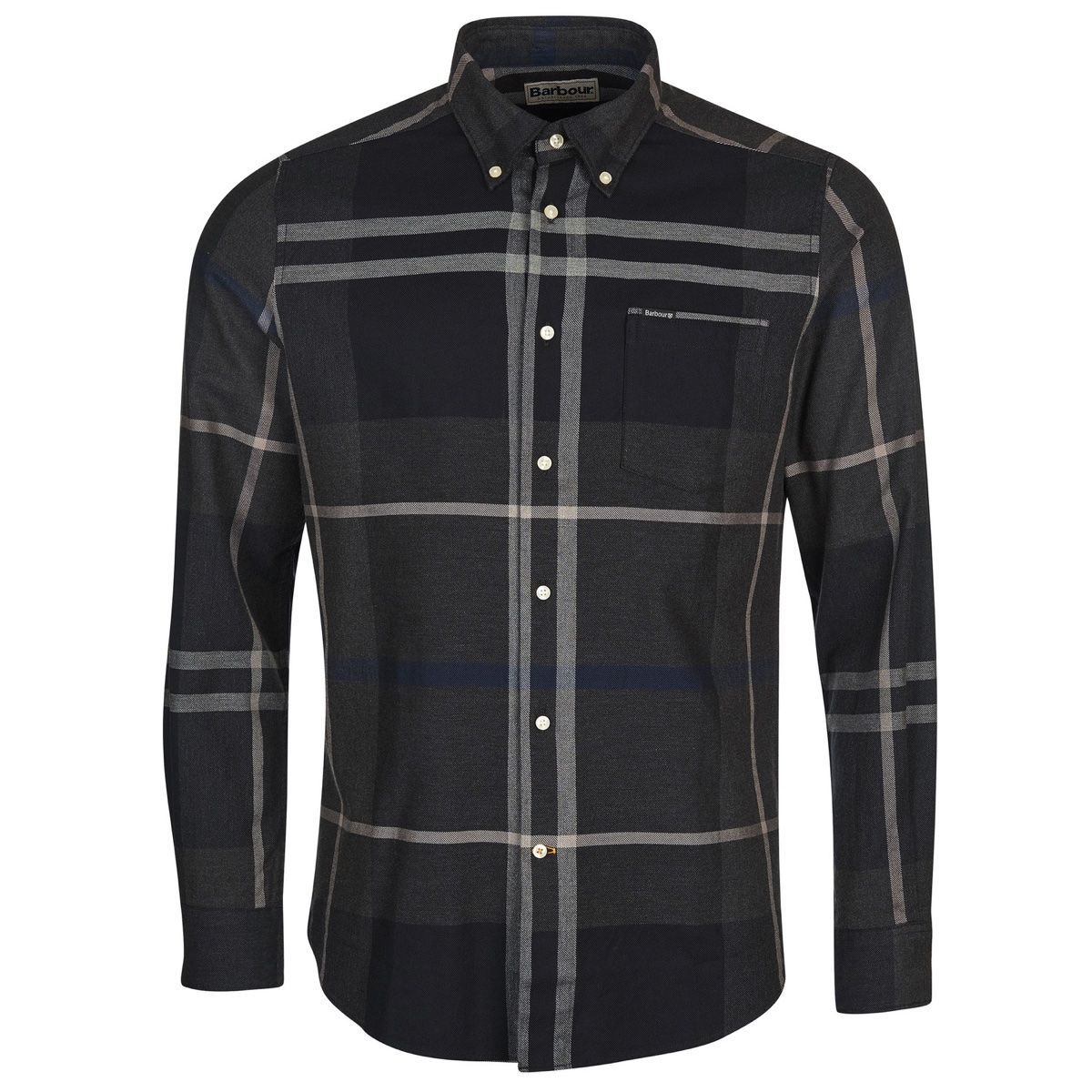 Barbour Dunoon Tailored Fit Men's Shirt | Graphite
