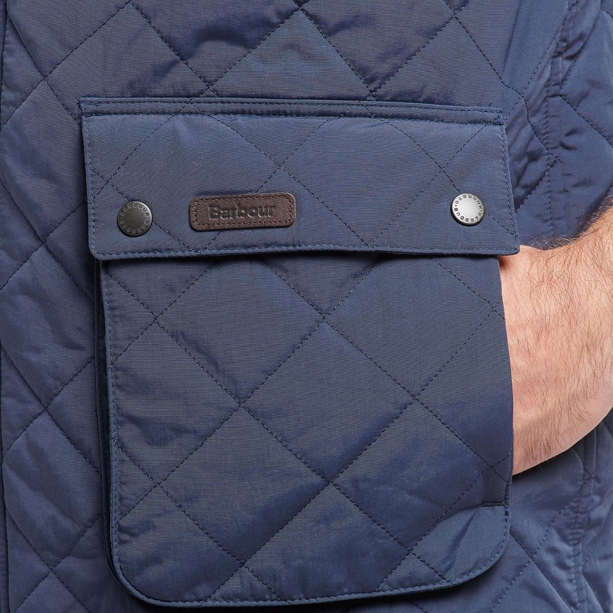 Barbour Fernwood Quilted Men's Gilet | Navy