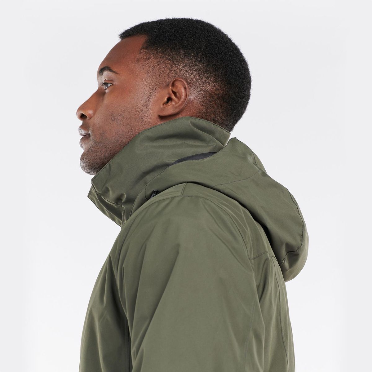 Barbour Halbigh Waterproof Men's Jacket | Olive