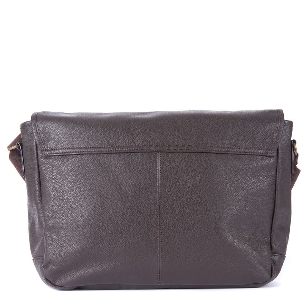 Barbour Holford Leather Cross Body Shoulder Bag | Chocolate