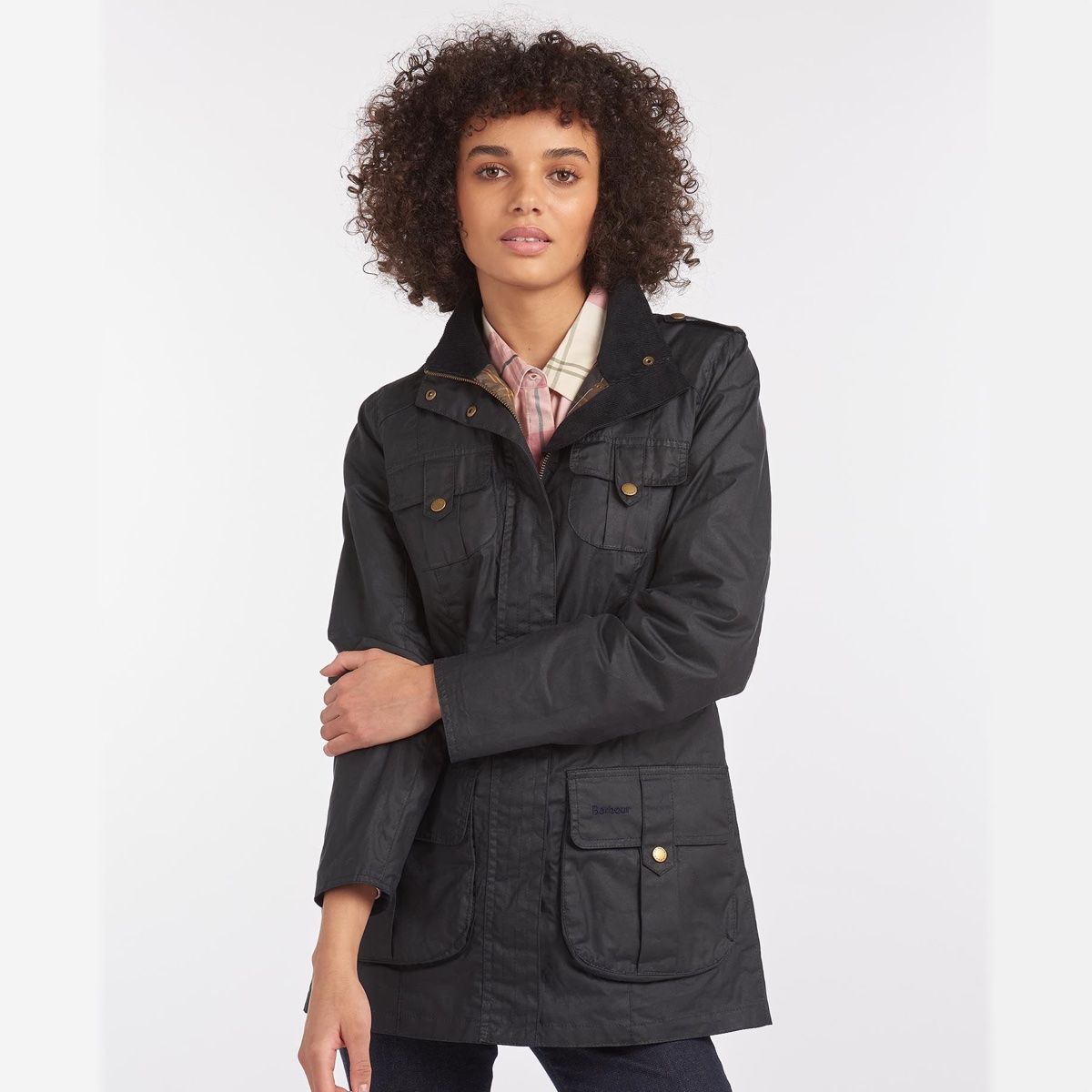 Barbour Lightweight Defence Women's Waxed Jacket | Royal Navy