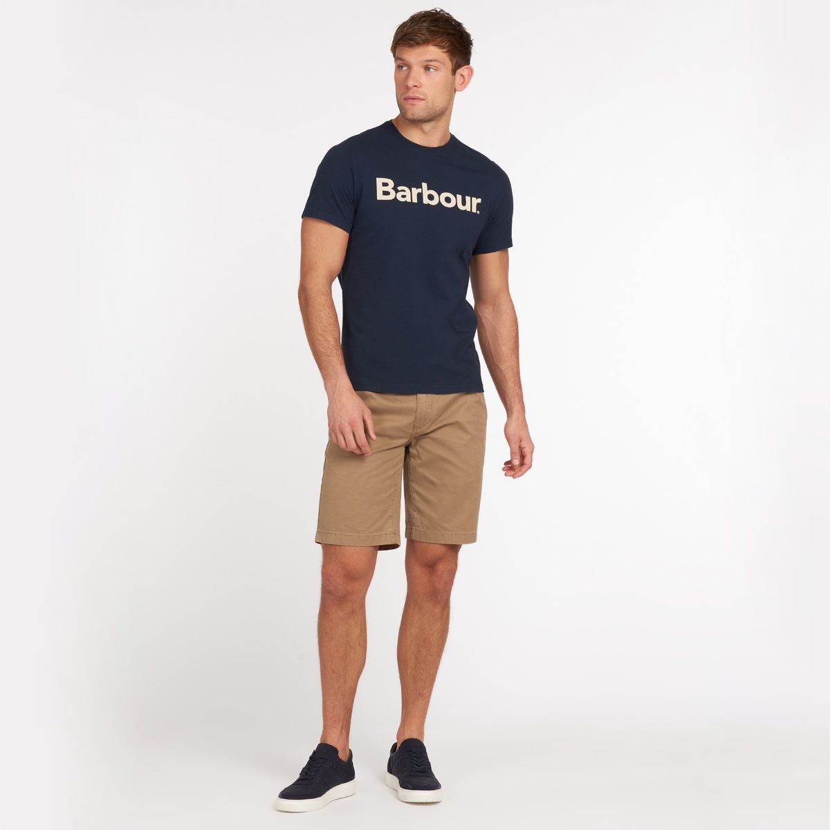 Barbour Men's Logo T-Shirt | New Navy