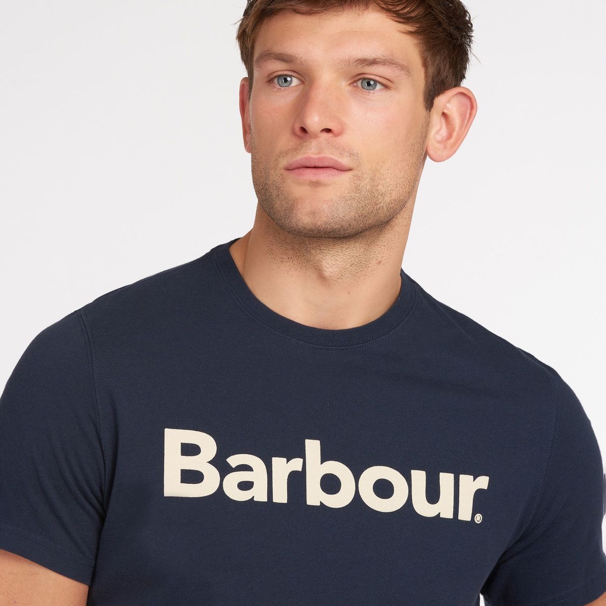 Barbour Men's Logo T-Shirt | New Navy