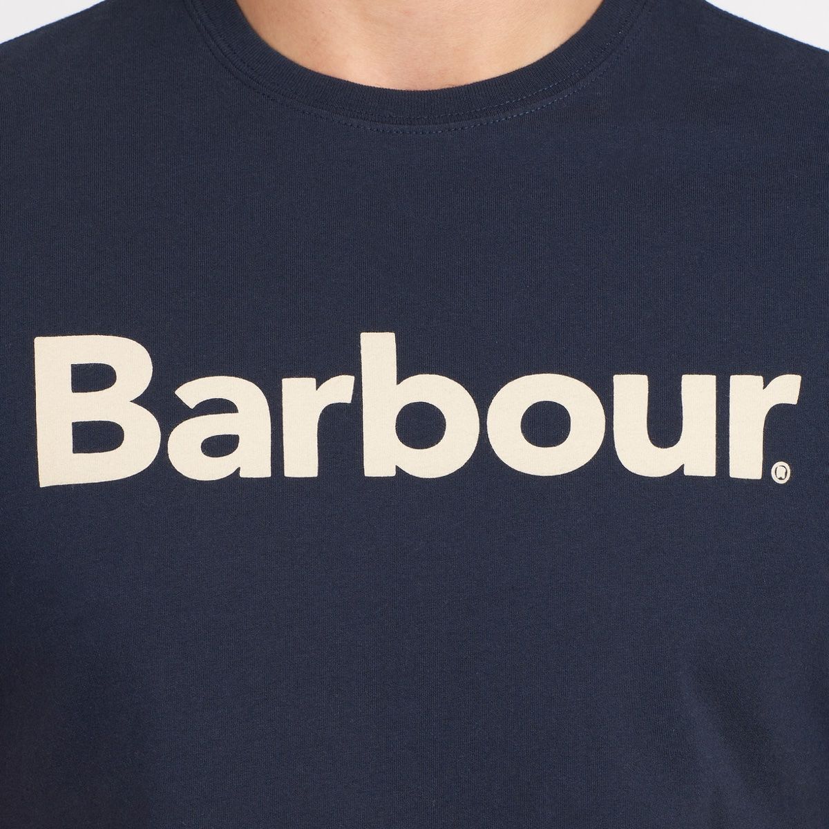 Barbour Men's Logo T-Shirt | New Navy