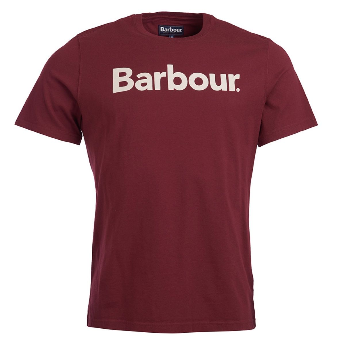 Barbour Men's Logo T-Shirt | Ruby