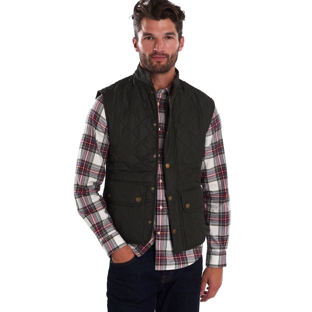 Barbour Lowerdale Quilted Men's Gilet | Green