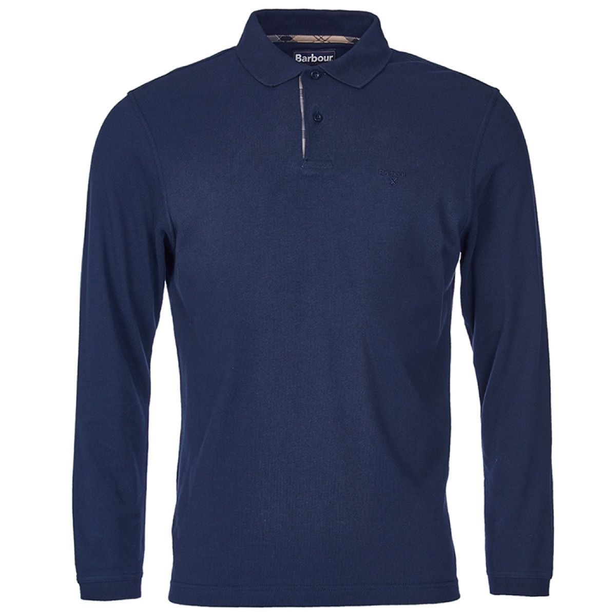 Barbour Long Sleeve Men's Sports Polo | Navy