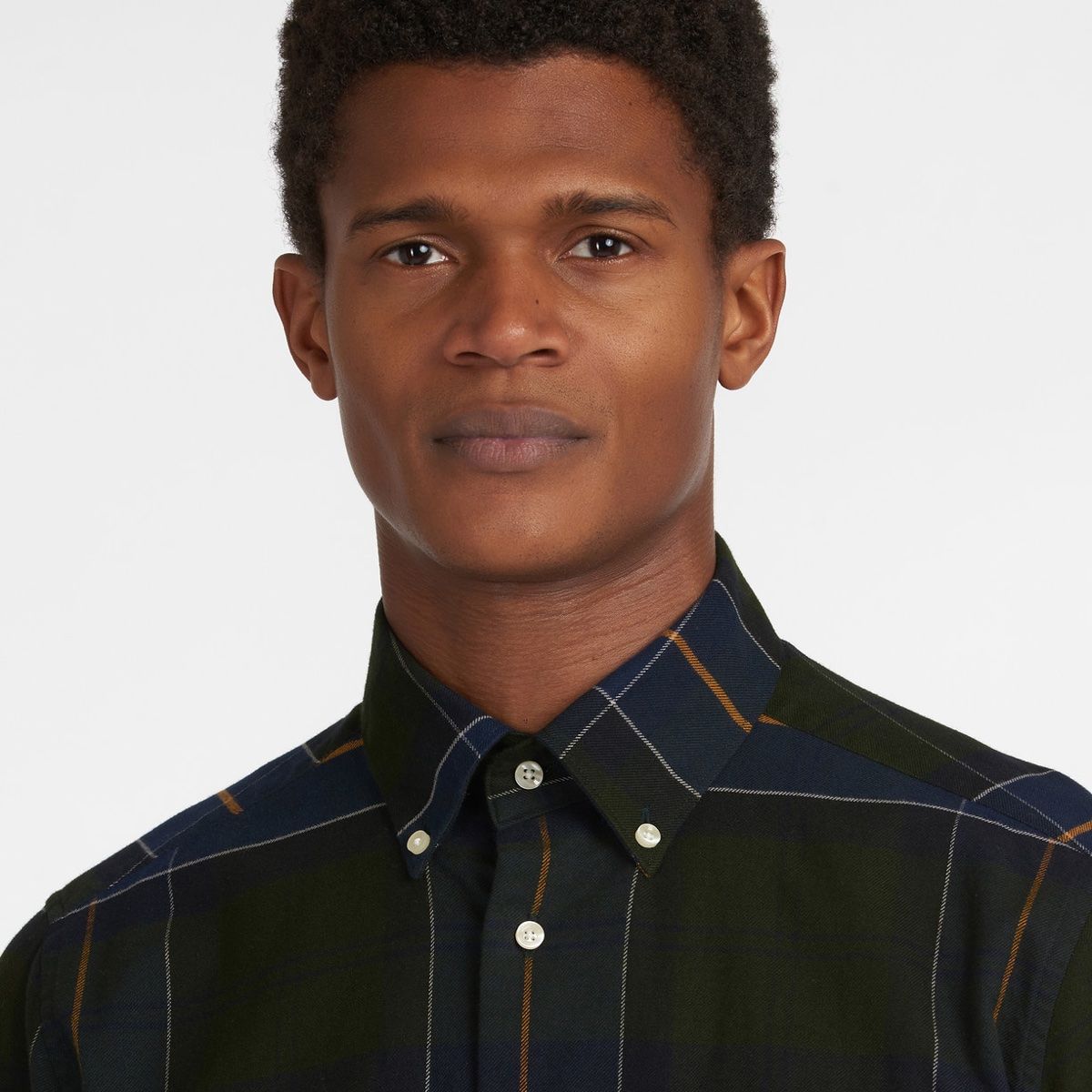 Barbour Lustleigh Tailored Fit Men's Shirt | Forest