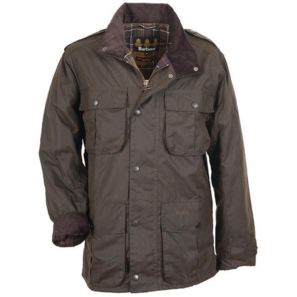 Barbour Trooper Men's Waxed Jacket | Olive