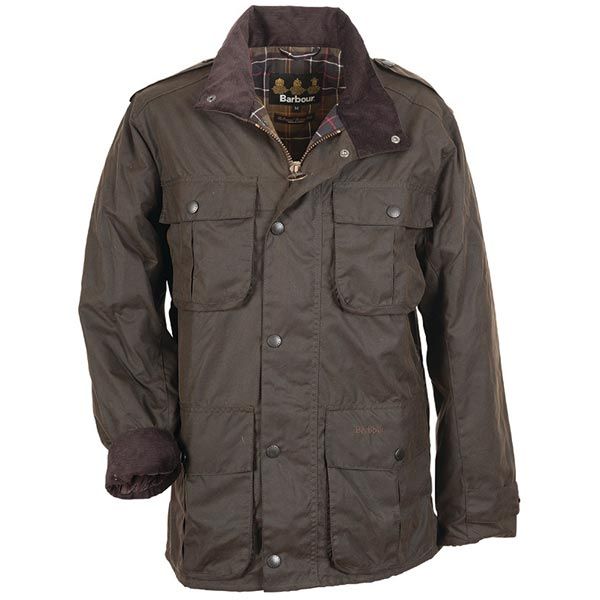 Barbour Trooper Men's Waxed Jacket | Olive