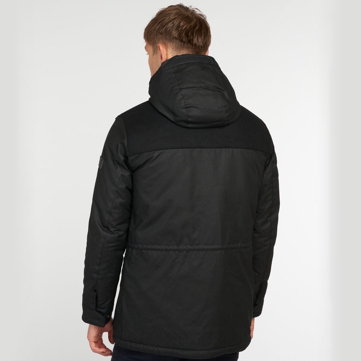 Barbour Nautic Men's Waxed Jacket | Black