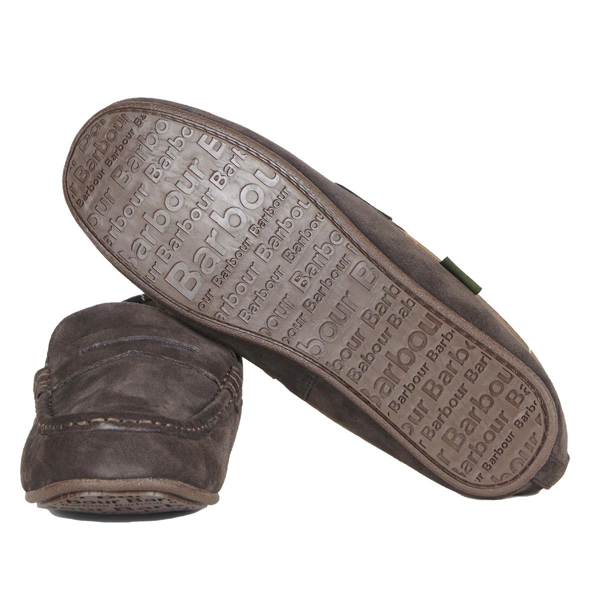 Barbour Porterfield Men's Slipper | Brown Suede