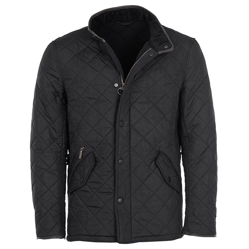 Barbour Powell Quilted Men's Jacket | Black