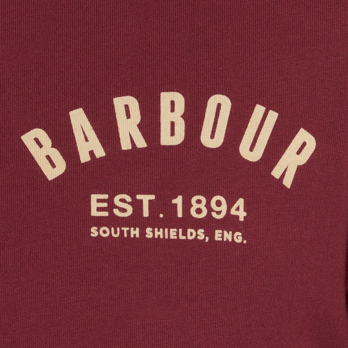 Barbour Men's Preppy T-Shirt | Ruby