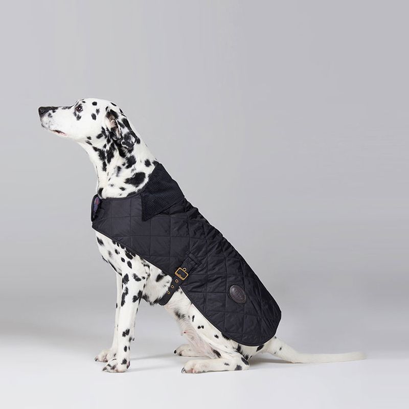 Barbour Quilted Dog Coat | Black