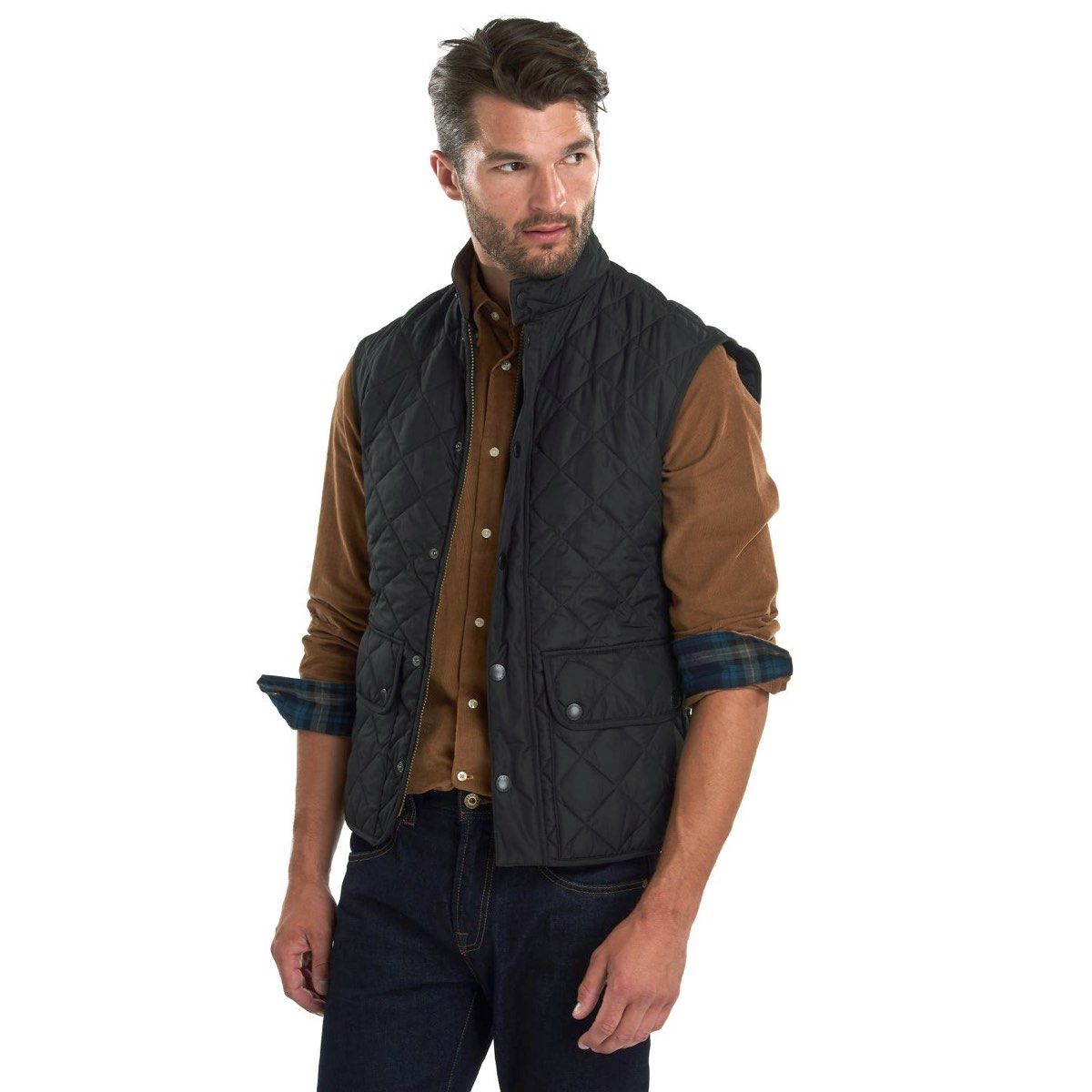 Barbour Lowerdale Quilted Men's Gilet | Black