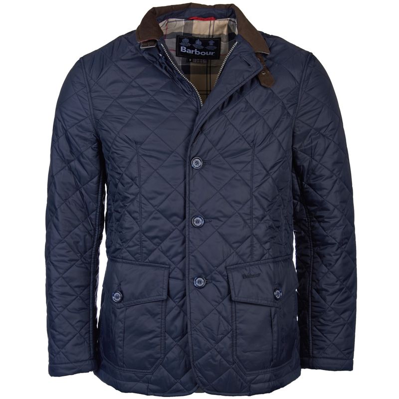 Barbour Quilted Sander Men's Jacket | Navy