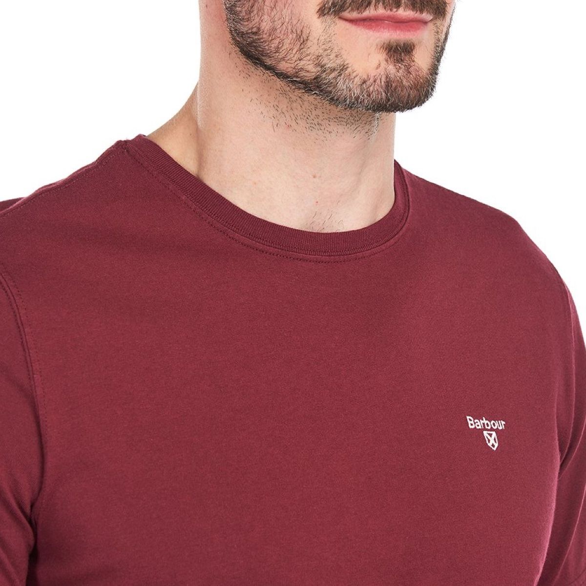 Barbour Men's Sports T-Shirt | Ruby