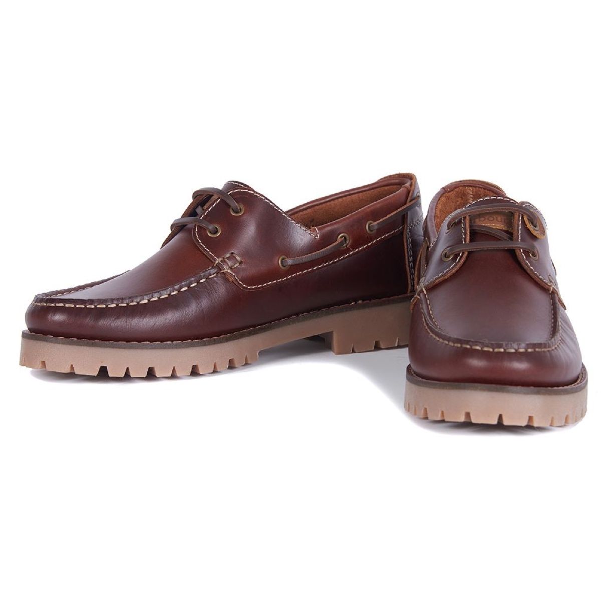 Barbour Stern Men's Boat Shoe | Mahogany