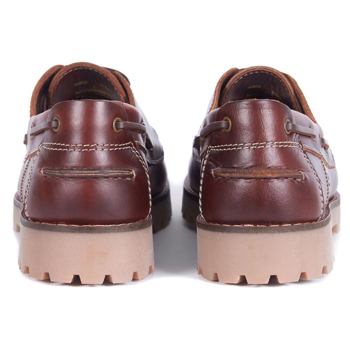 Barbour Stern Men's Boat Shoe | Mahogany