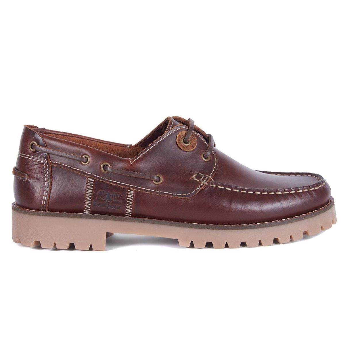 Barbour Stern Men's Boat Shoe | Mahogany