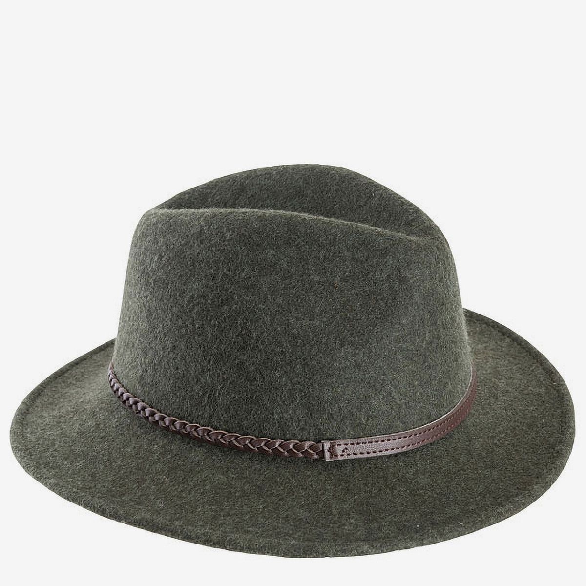 Barbour Women's Tack Fedora Hat | Olive Mélange