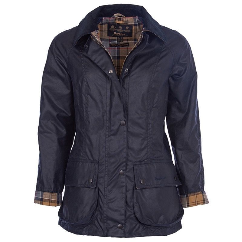 Barbour Beadnell Women's Waxed Jacket | Navy