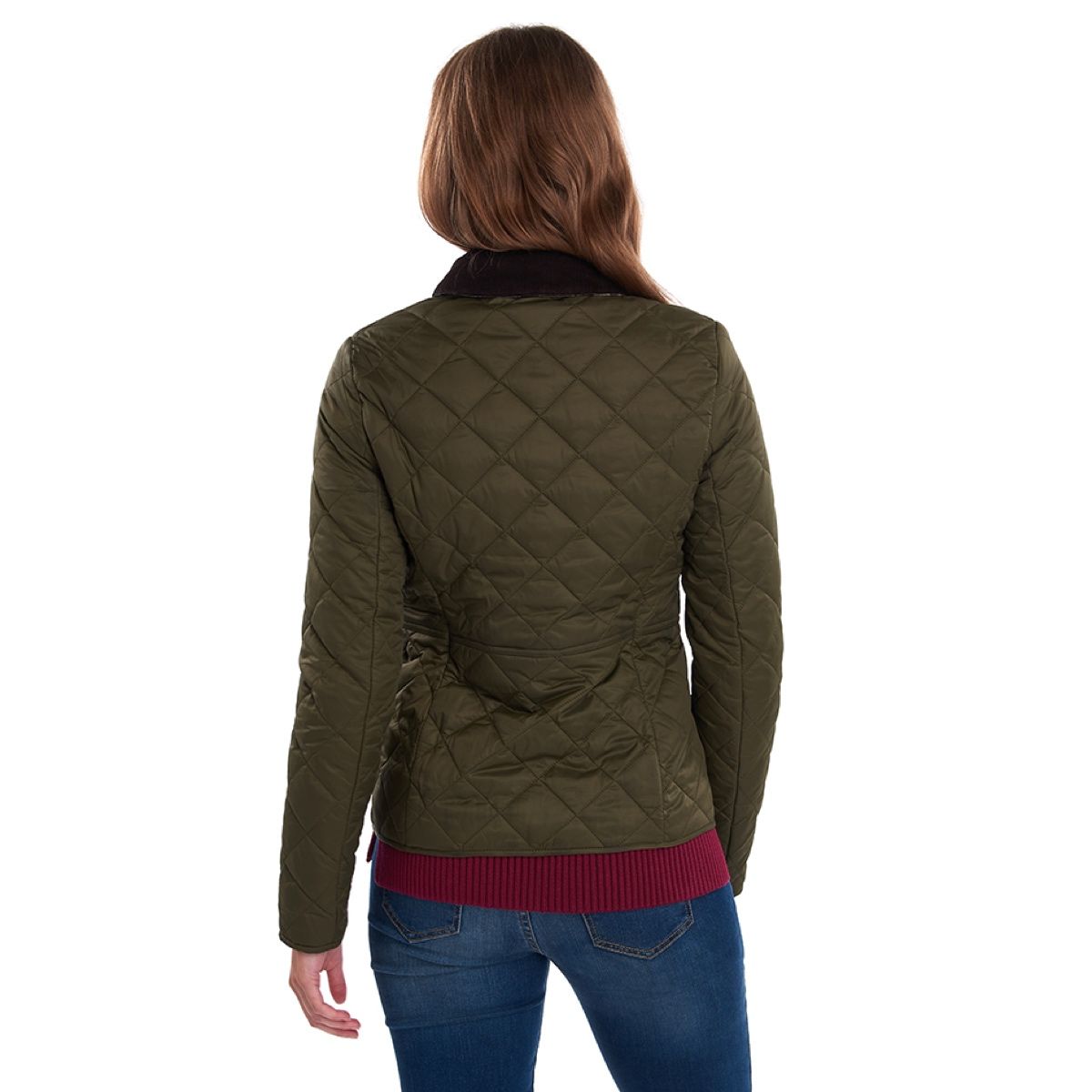 Barbour Deveron Women's Quilted Jacket | Olive